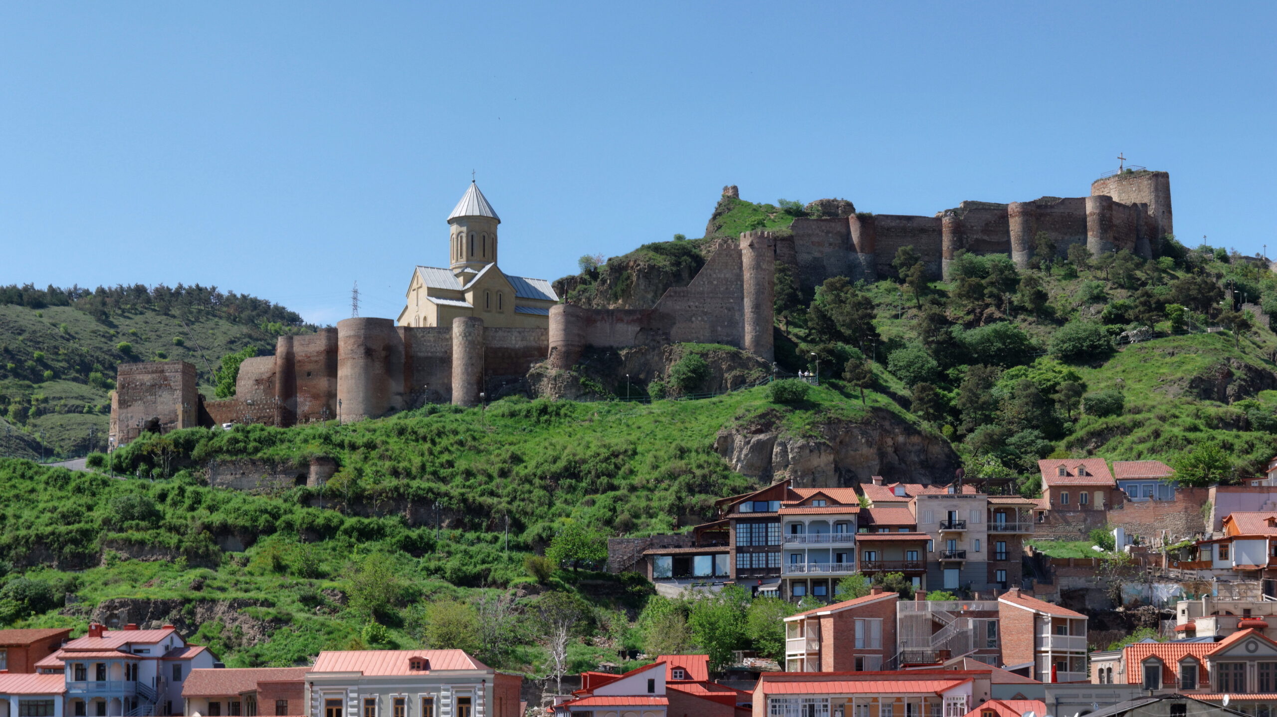 Tbilisi Old Town narikala